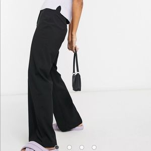 Bershka Wide Leg Pants